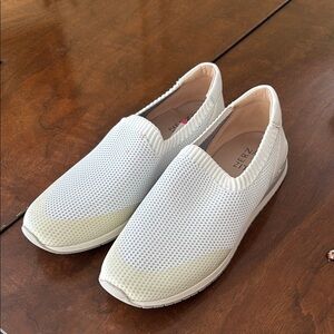 White Slip-On Sneakers Size 9.5M